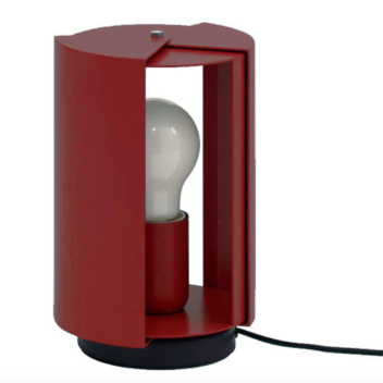 Lampa stołowa z regulacją światła PIVOTANTE À POSER 50th by Charlotte Perriand - Red RAL3002