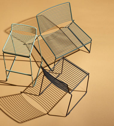 Krzesło outdoorowe z poduszką HEE Dining Chair - Anthracite - EXPO
