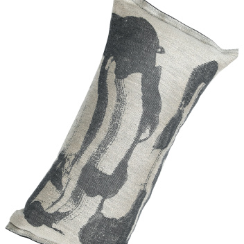 Poduszka do sauny SAVU Sauna Pillow 20x46 White-Black