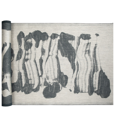 Bieżnik do sauny SAVU Sauna Cover 46x150 White-Black