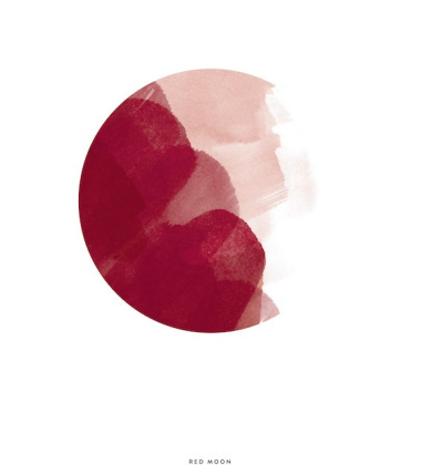 Red Moon Poster 50x70